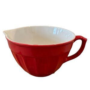 Best Home Ceramic Collection Batter Bowl Mixing Bowl with Spout
